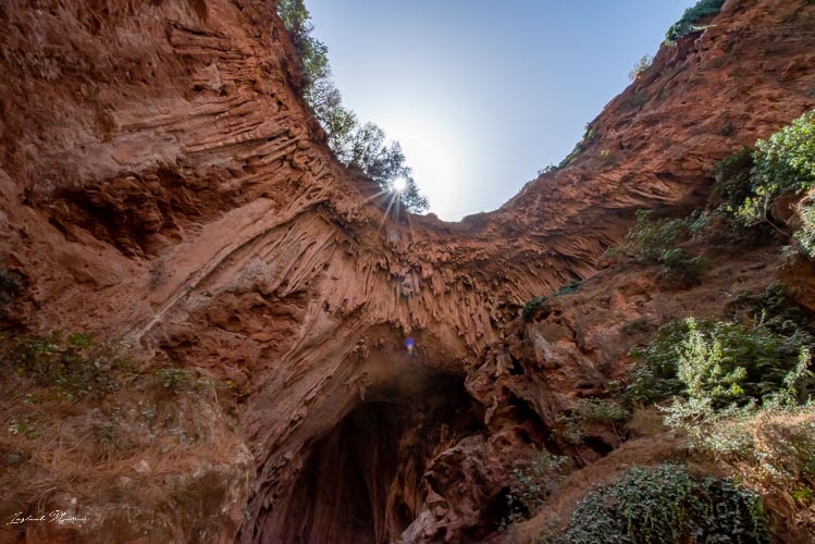 pont naturel demnate maroc