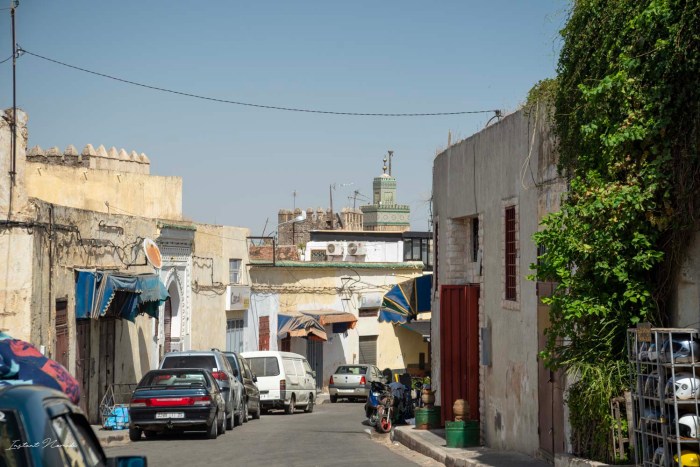 rue fez maroc