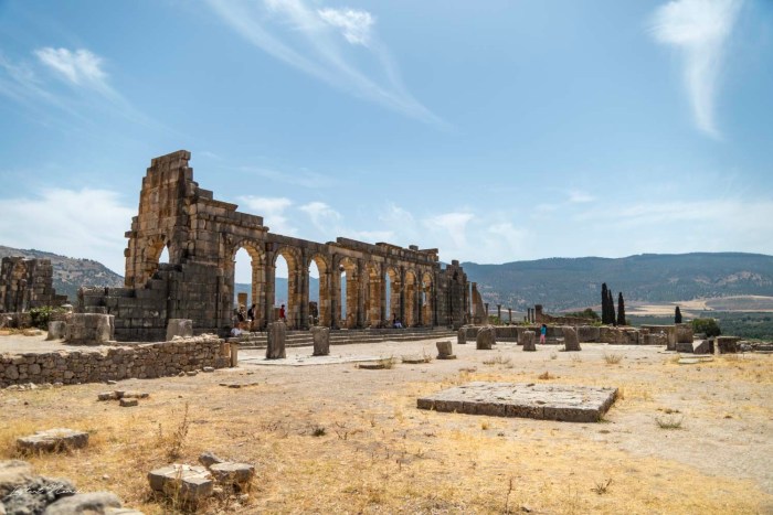 ruines antiques volubilis