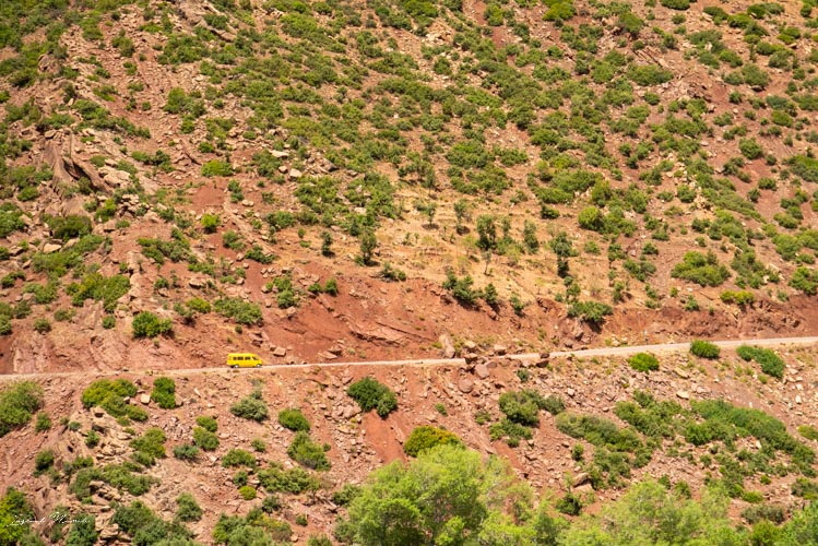 taxi route maroc