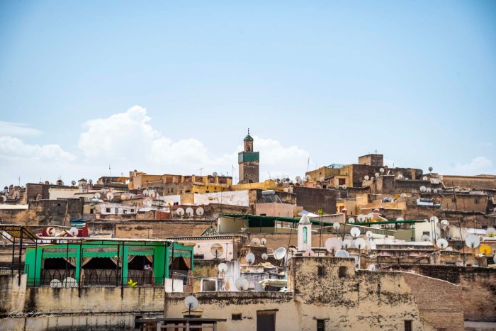 toits maisons fez